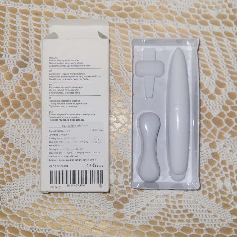 New Electric Curling Device For Lashes White Stocking Stuffer Eye Lash Curler
